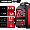 PowerSmart 2500W 4-Stroke OHV Portable Engine Inverter Gas Generator $227 + Free S/H