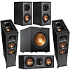 Klipsch Speakers: 2x R-625FA  Atmos + 2x R-41M Bookshelves + R-52C Center  + 12&amp;quot; R-12SW  Subwoofer $799 + free s/h