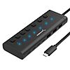 7-Port SABRENT 48W Powered  USB-C Hub w/ Switches $40 + Free S/H