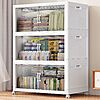 3-pk of 160Qt (480qt Total) Broview Stackable Container Bins w/ Wheels $79 + Free S/H