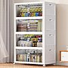 4-pk of 100Qt (400qt Total) Broview Stackable Container Bins w/ Wheels $69 + Free S/H