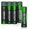 16-Pack BEVIGOR AA 1.2V Ni-MH (2800 mAh) Rechargeable Batteries $11 at Amazon w/ S&amp;amp;S