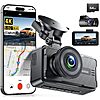 JOMISE Dual 4K/1080p Dash Cam w/ 3&amp;quot; Screen , 5GHz WiFi &amp;amp; More $49.60 + Free S/H