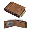 Furid RFID Shield Leather Wallet $10 @ Amazon