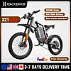 3000W  (6000w Peak) EKXBike X21 Max Electric Motorcycle w/ 60V 30AH Battery $1687 + free s/h