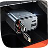 4-Port 69w MRGLAS Retractable USB-C Car Charger w/ Dual Type C Cables $11 @ Amazon