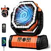 YOGIN 20,000mAh Camping Fan w/ USB Port, 4 Speeds &amp;amp; LED Light $18 + Free S/H