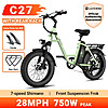 Luckeep C27 Electric Bike w/ 20&amp;quot; Fat Tire $388 + Free S/H
