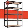 5-Tier 72&amp;quot; x 36&amp;quot; x 16&amp;quot; Metal Shelf $32 + Free S/H