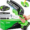6&amp;quot; Tietoc Mini Electric Cordless Chainsaw w/ Battery &amp;amp; Charger $16 @ Amazon