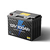 100Ah EcoFlow 12V Deep Cycle LiFePO4 Battery w/ BMS $94 + Free S/H