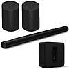 Sonos: Arc Ultra Soundbar + Sub 4 + 2x Era 100 BT Speakers (Black or White) $1699 + Free S/H $1599