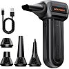 3-Speed Wolfbox MF60 Electric Compressed Air Duster w/ 5 Nozzles $29 + Free S&H $28.99