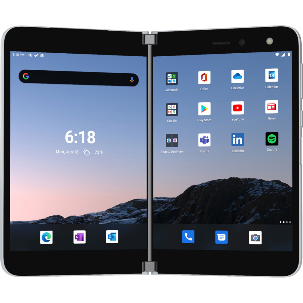 256GB Microsoft Surface Duo Dual Screen GSM Android Smartphone (AT&T Locked) $579 + free s/h at Buydig (less w/ SD Cashback)