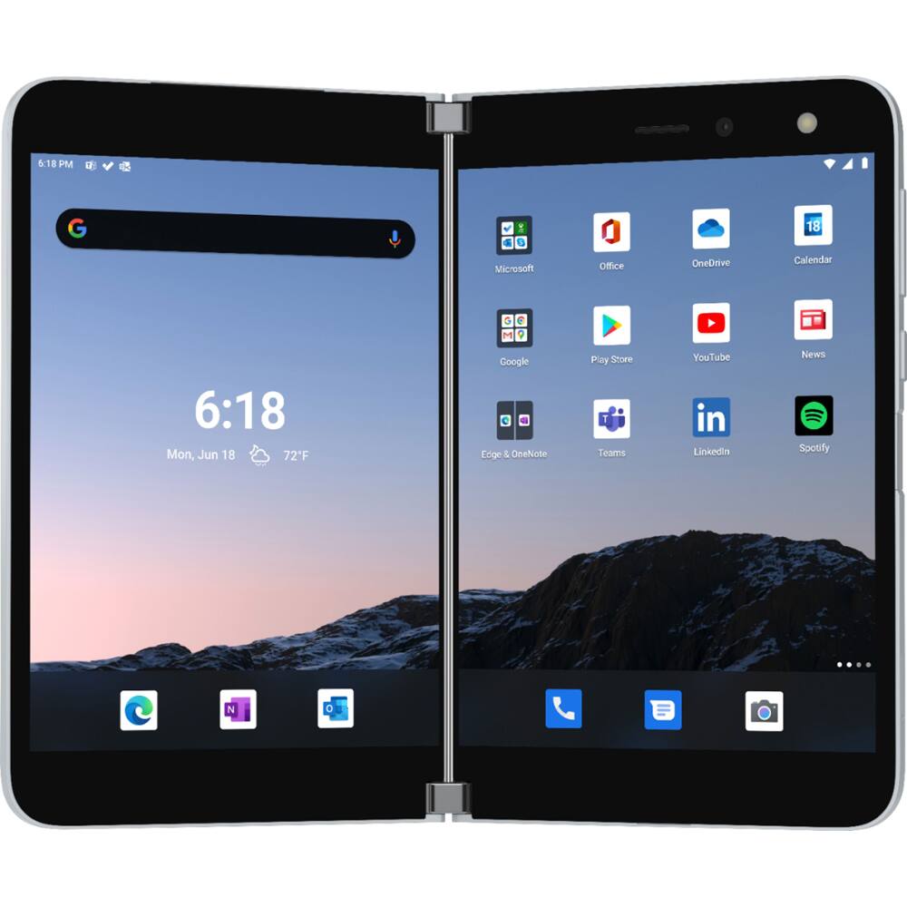 256GB Microsoft Surface Duo Dual Screen GSM Android Smartphone (AT&T Locked) $479 + free s/h at Buydig (less w/ SD Cashback)