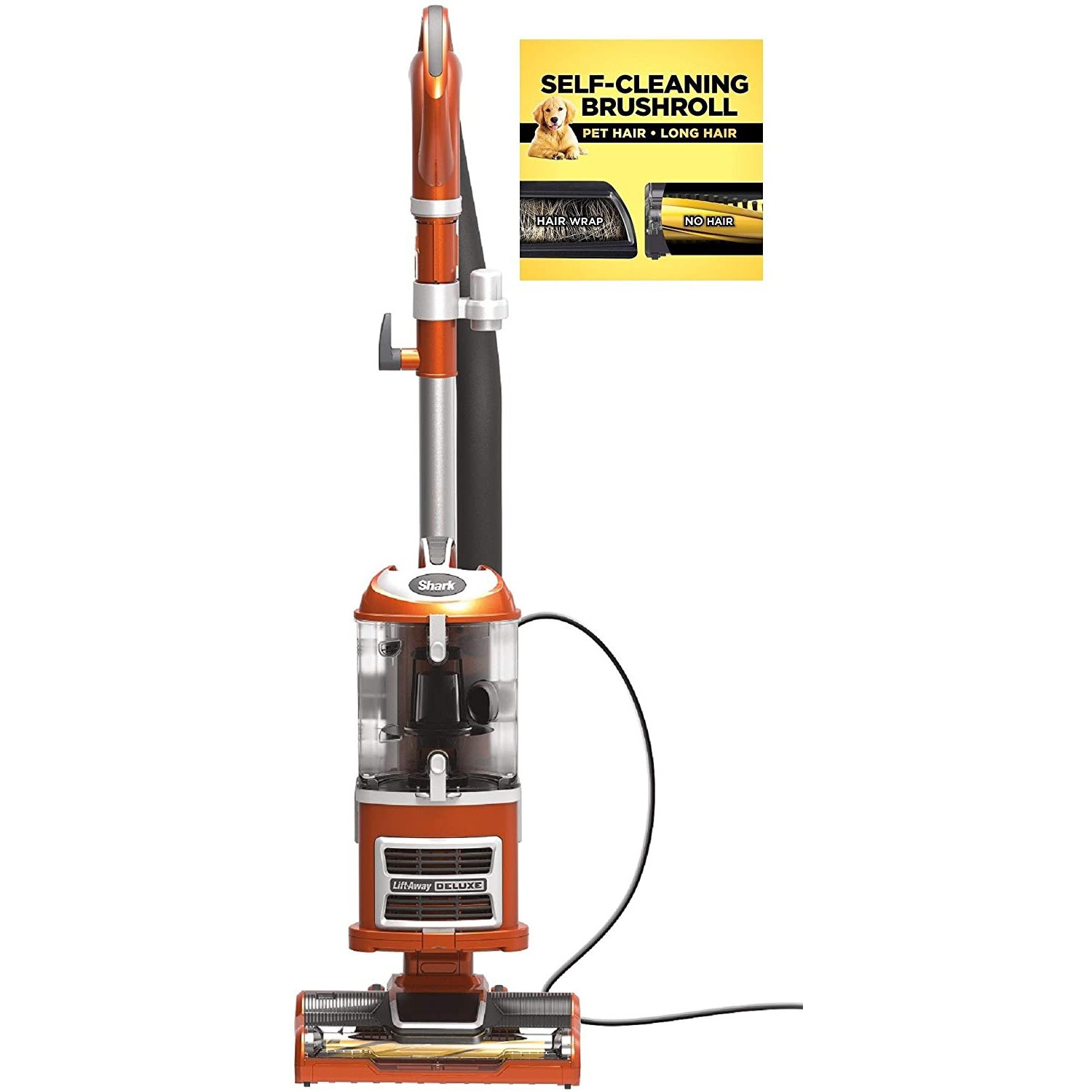 Shark Navigator CU500 Lift-Away Upright Vacuum w/ Self-Cleaning Brushroll (Factory refurb w/ Extra Warranty) $90 (or less w/ SD Cashback) + free s/h