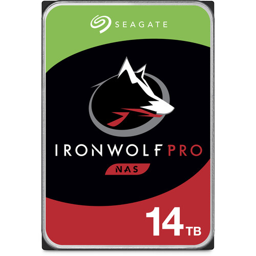 14TB Seagate IronWolf Pro 7200RPM Internal NAS HDD (CMR) $330 + Free s/h at B&H Photo