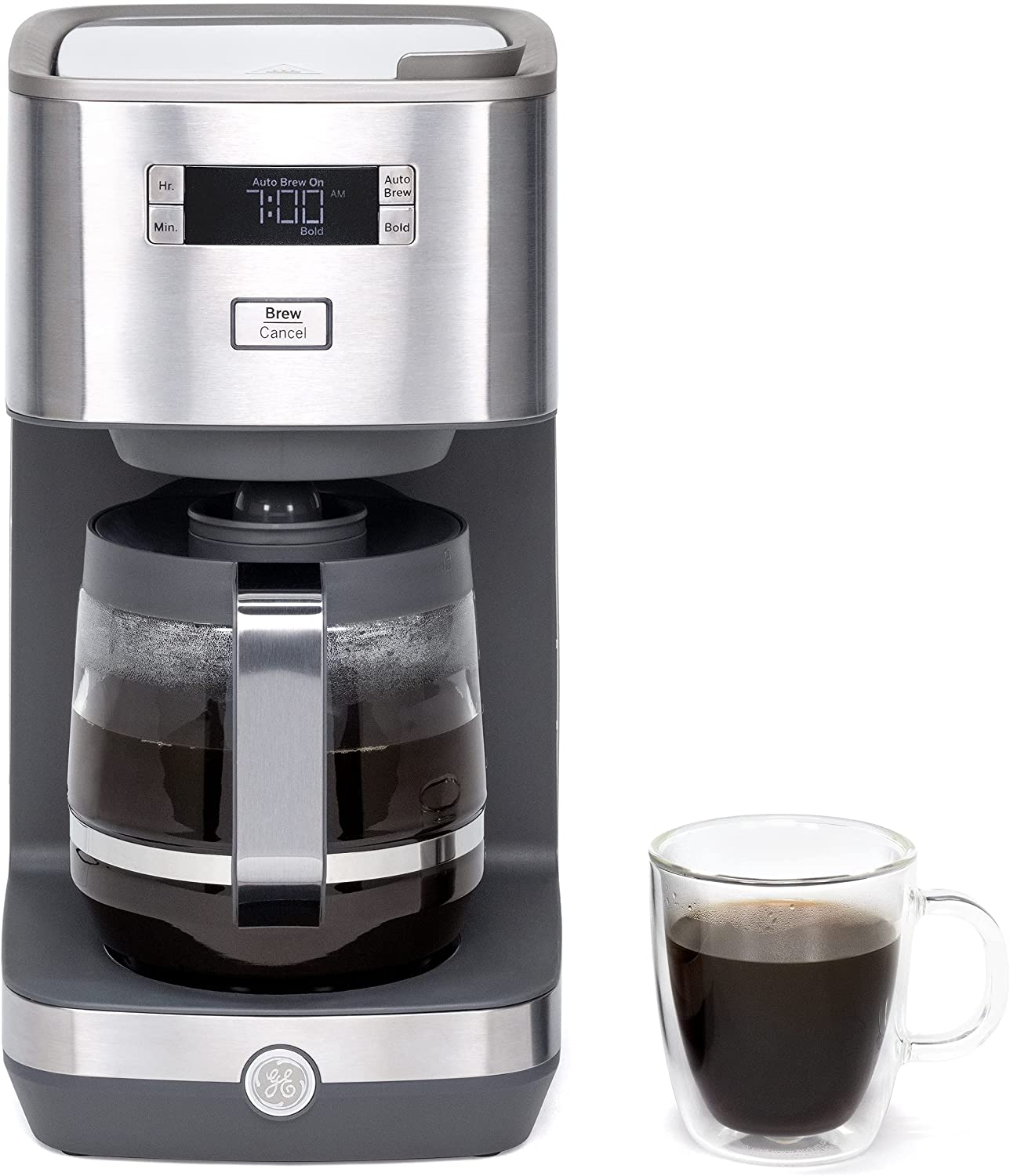 GE 12-Cup Drip Coffee Maker $29 + free s/h at Amazon