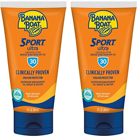 2-pack of 3oz Banana Boat SPF 30 Sport Ultra Sunscreen Lotion $5.68 @ Amazon w/ S&S