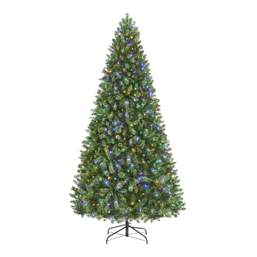 7.5 ft Fenwick Pine LED Pre-Lit Artificial Christmas Tree with 750 Color Changing Micro Dot Lights $50 + free s/h at Home Depot