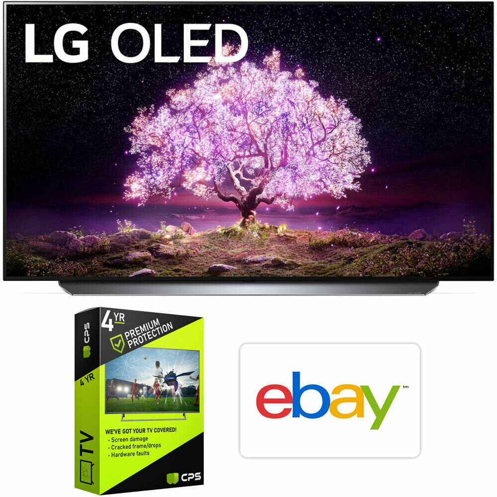 77" LG OLED77C1PUB 4K Smart OLED TV + $250 eBay Credit + 4-Yr Accidental Warranty w/ Burn-in Coverage $2897+ Free S&H at eBay