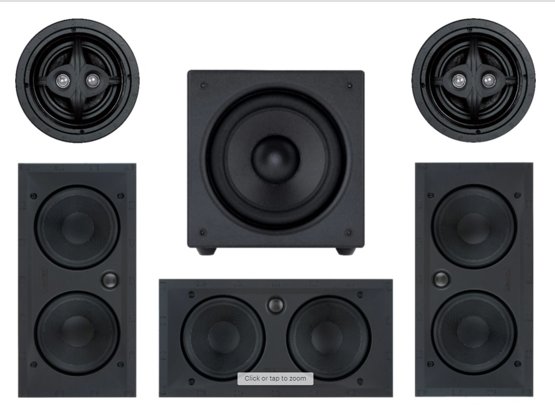 Sonance MAG Series 5.1 In-Wall Surround Sound Speakers w/ Wireless Subwoofer $1700 + free s/h at Best Buy