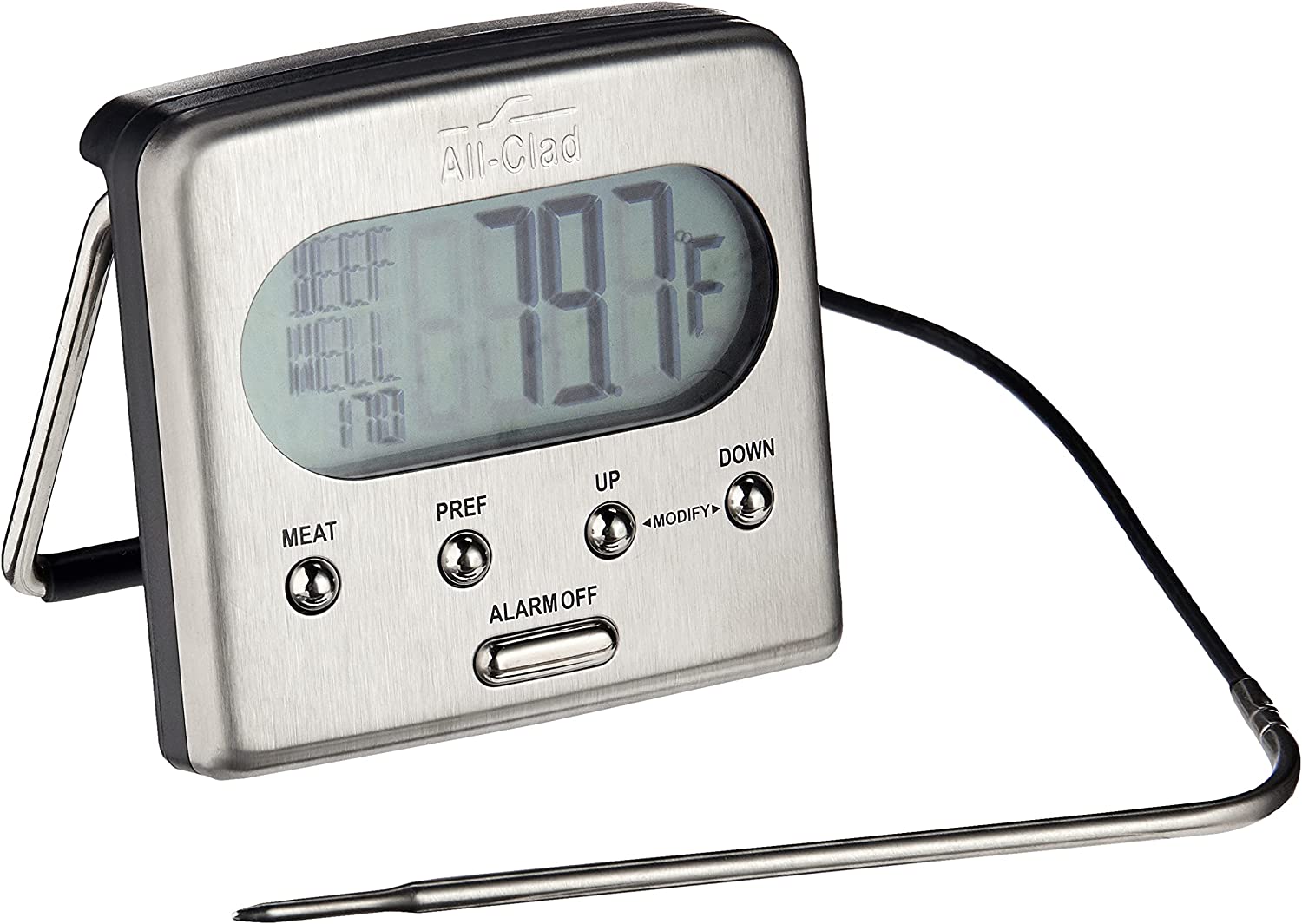 All-Clad Digital Stainless Steel Oven Probe Thermometer $25 at Amazon