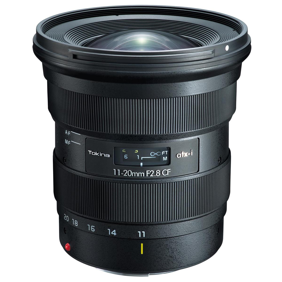 Tokina ATX-i 11-20mm CF f/2.8 Lens (Canon EF-S or Nikon F) $329 + free s/h at Adorama
