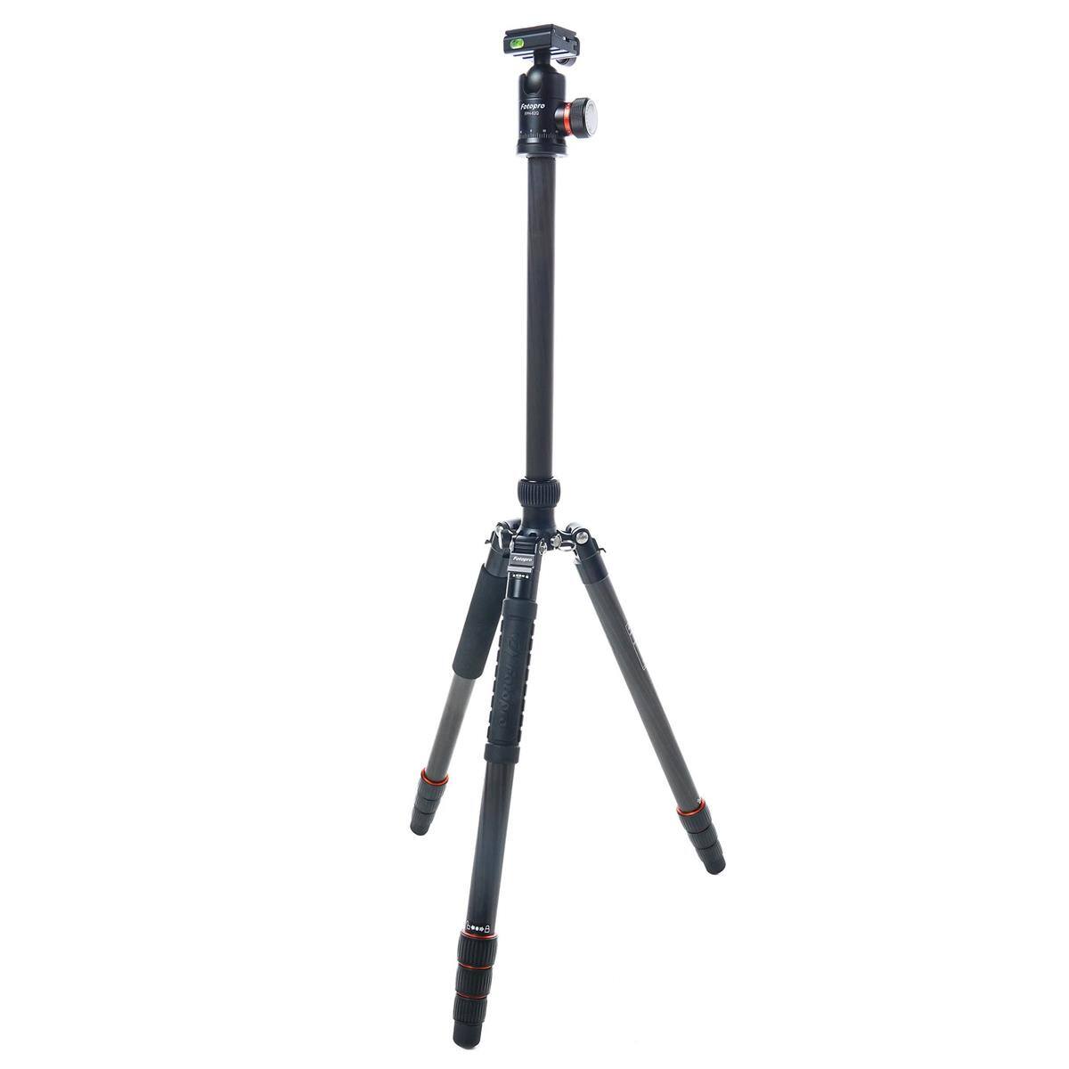FotoPro X-Go Max 4-Section Carbon Fiber Tripod with Built-In Monopod $99 + free s/h at Adorama