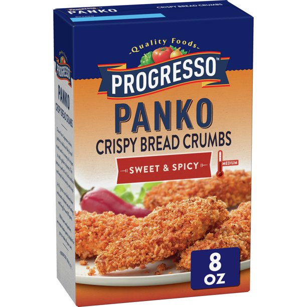 12-pack of 8oz (96oz) Progresso Sweet & Spicy Panko Crispy Breadcrumbs $5.72 at Amazon