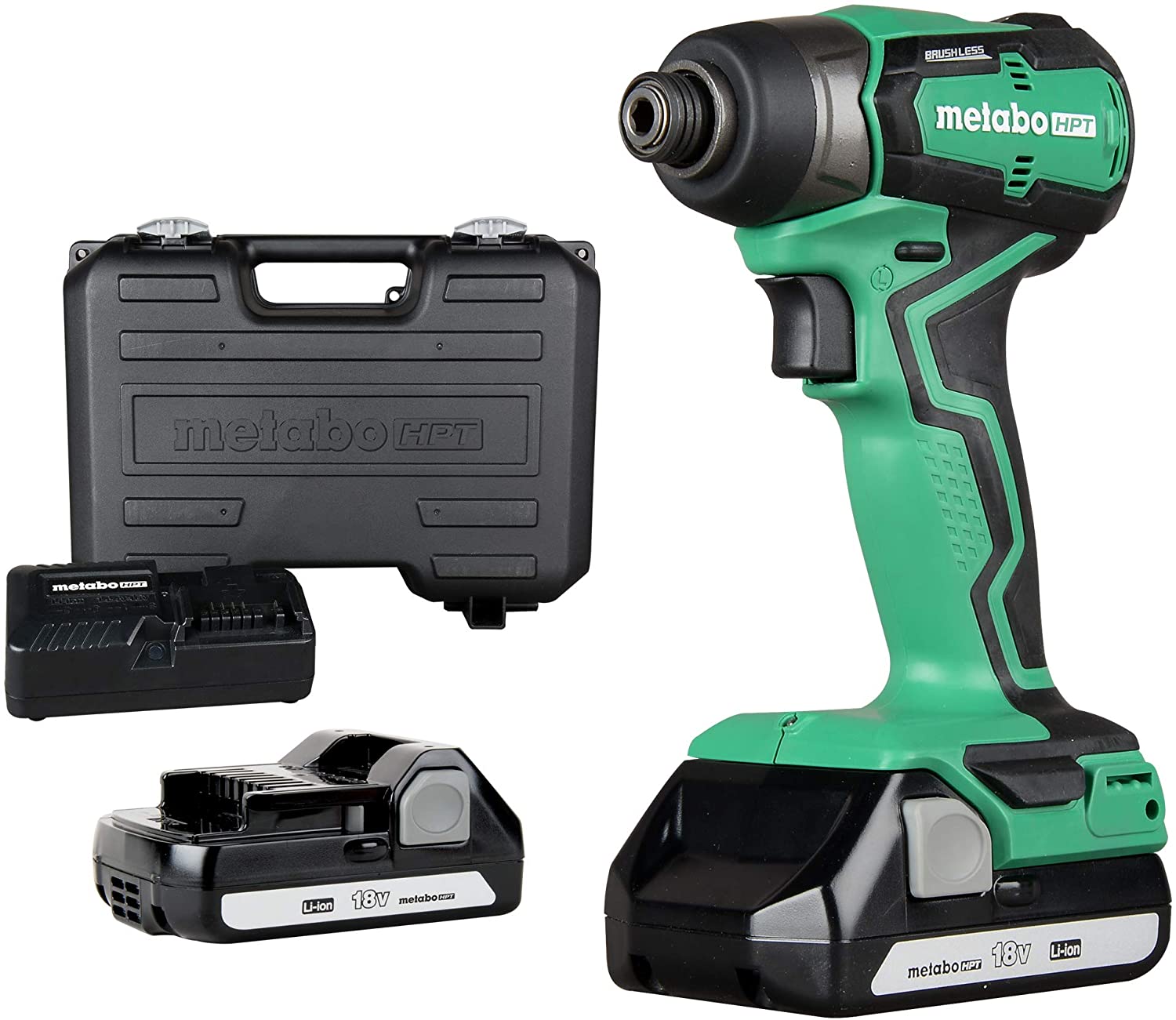 Metabo HPT WH18DDX Cordless 18V Impact Driver w/ 2 of 1.5Ah Batteries & Charger $79 + free s/h