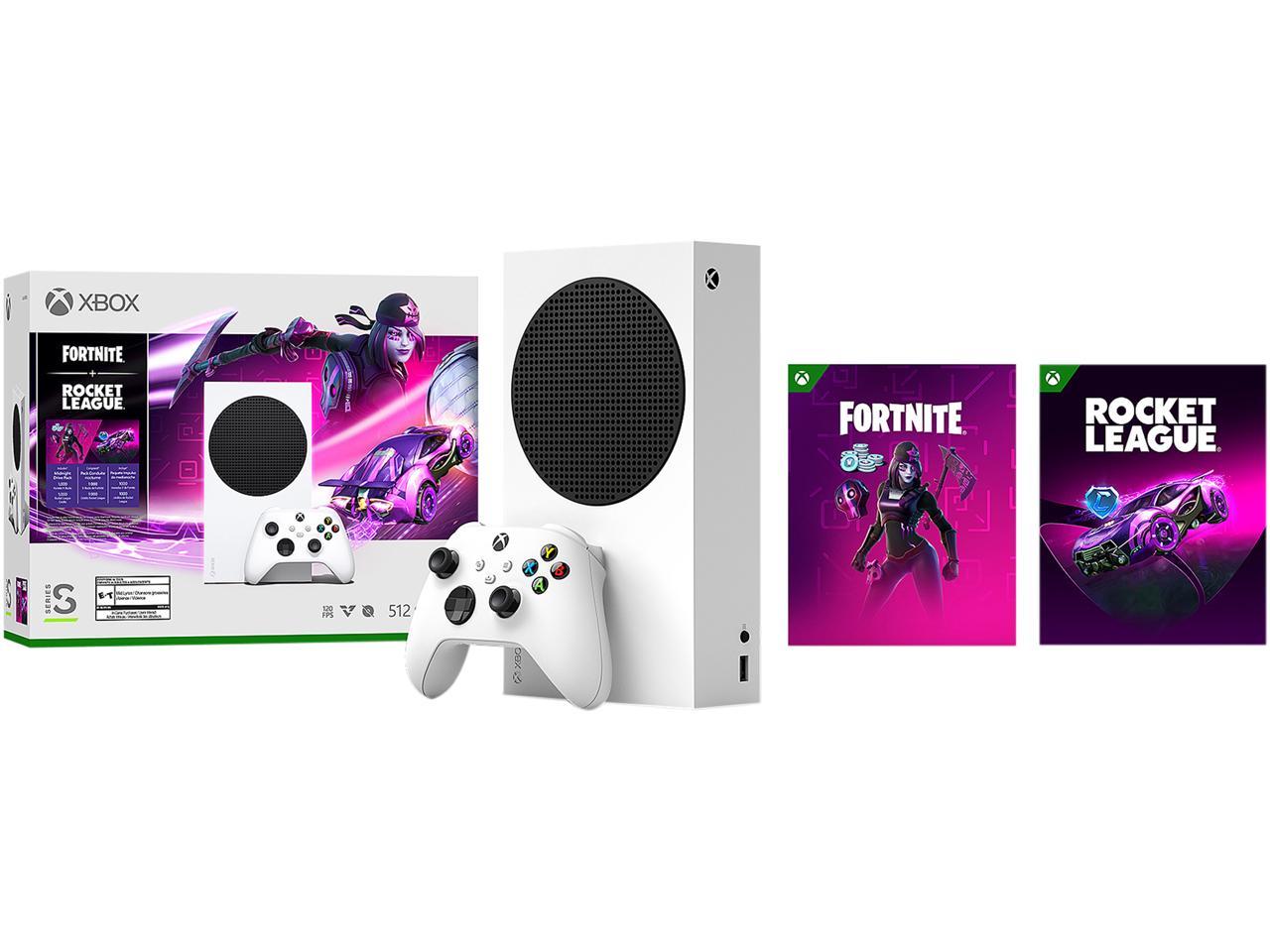 Xbox Series S Console w/ Fortnite & Rocket League Bundle + $50 Xbox Gift Card $300 + free s/h at Newegg