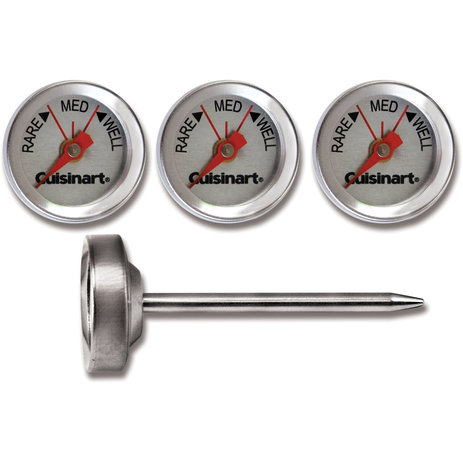 4-pack Cuisinart Outdoor Grilling Steak Thermometers $6.85 at Walmart