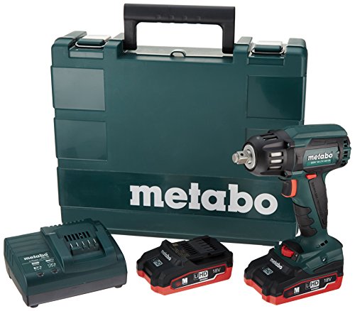 Metabo US602205310 18V Brushless 1/2" Impact Wrench + 3.1Ah Battery $219 + free s/h at Amazon