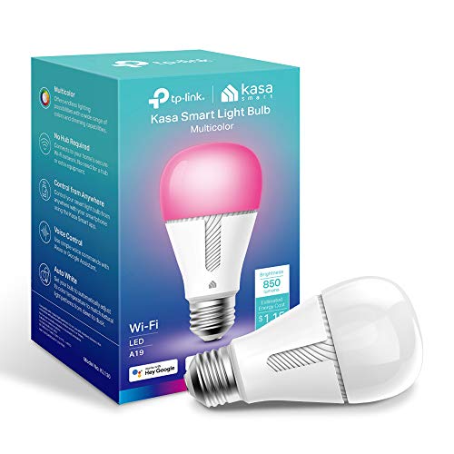 TP-Link Kasa KL130 Smart Wi-Fi LED Multicolor Light Bulb $7.69 @ Amazon