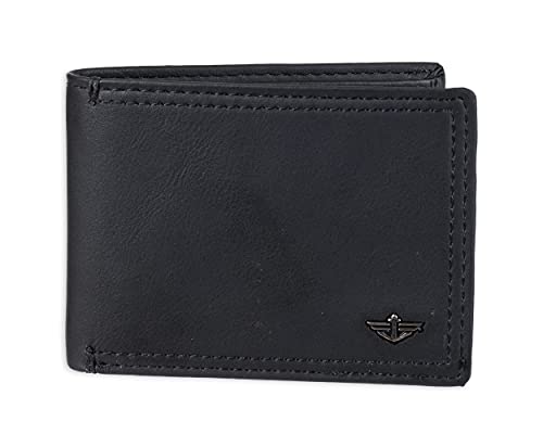 Dockers Men's Bifold Leather Wallet $12 at Amazon