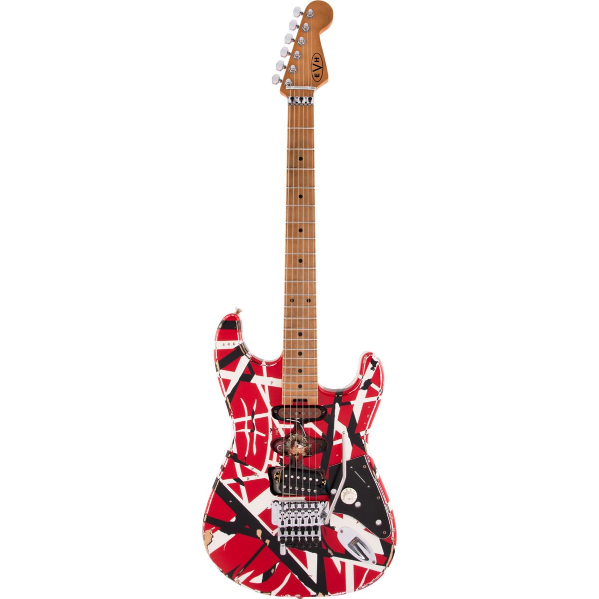 EVH Striped Series Frankie Electric Guitar (Red/White/Black Relic) $1349 + free s/h
