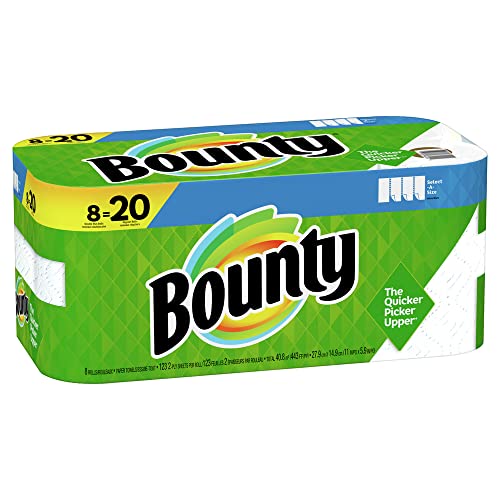 8-ct Bounty Select-A-Size Paper Towels (Double Plus Rolls = 20 Regular Rolls) $20 at Amazon