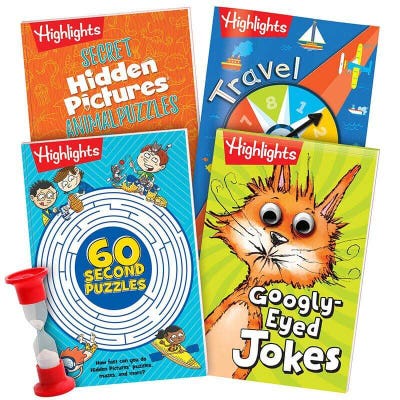 Highlights 60-Second Puzzles Book $1.22 + free s/h
