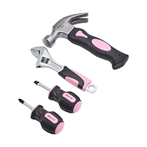 Amazon Basics 4-Piece Stubby Tool Set (Hammer, Screwdrivers and Adjustable Wrench) $6.60 at Amazon