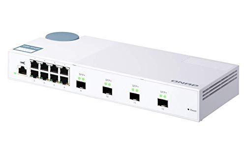 QNAP QSW-M408S 10GbE Managed Switch, with 4-Port 10G SFP+ and 8-Port Gigabit $179 + free s/h