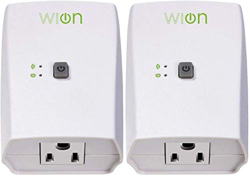 Woods WiOn 50050 Indoor WiFi Smart Plug With 1 Grounded Outlet $4.60
