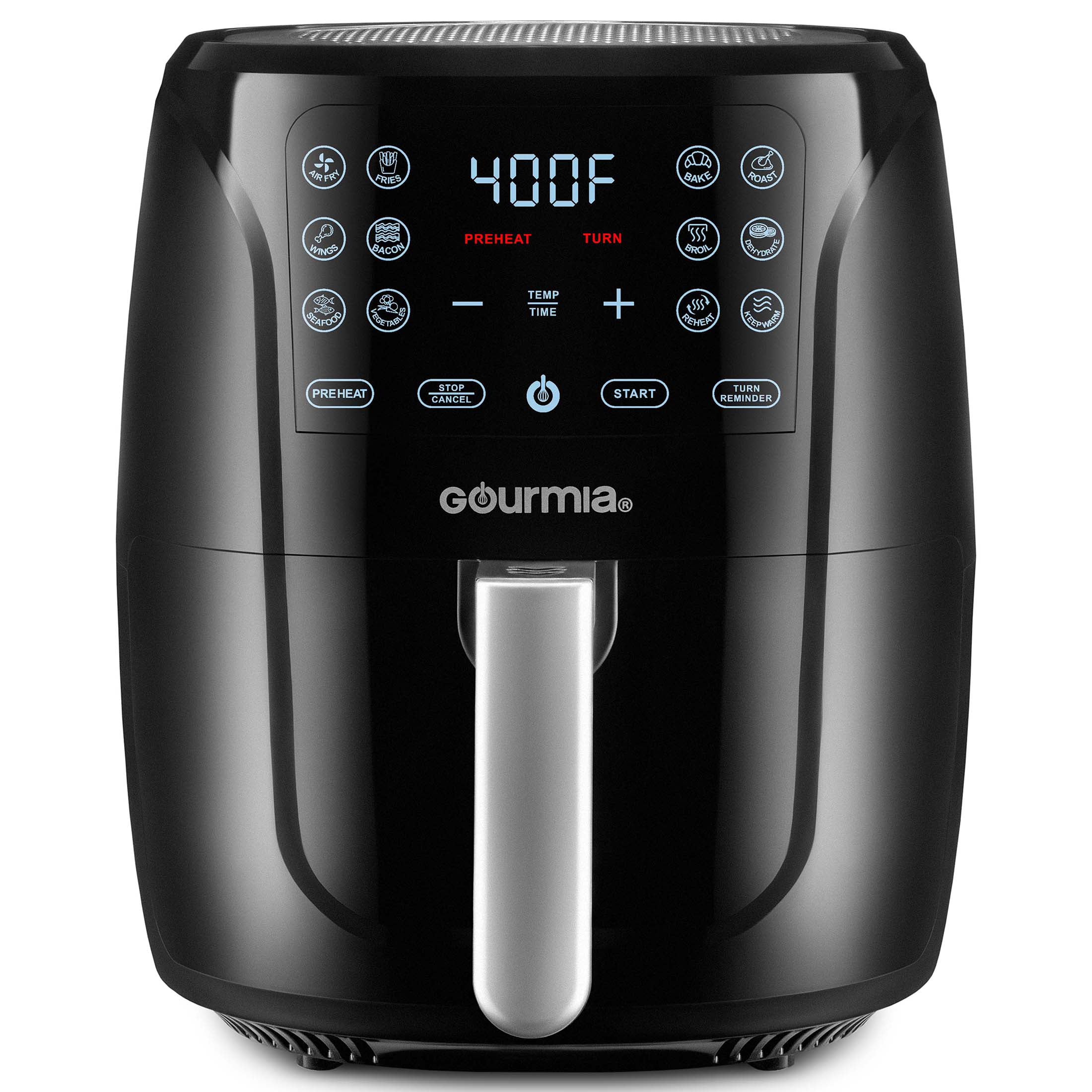 Gourmia 6-Qt Digital Air Fryer with Guided Cooking $46.70 + free s/h