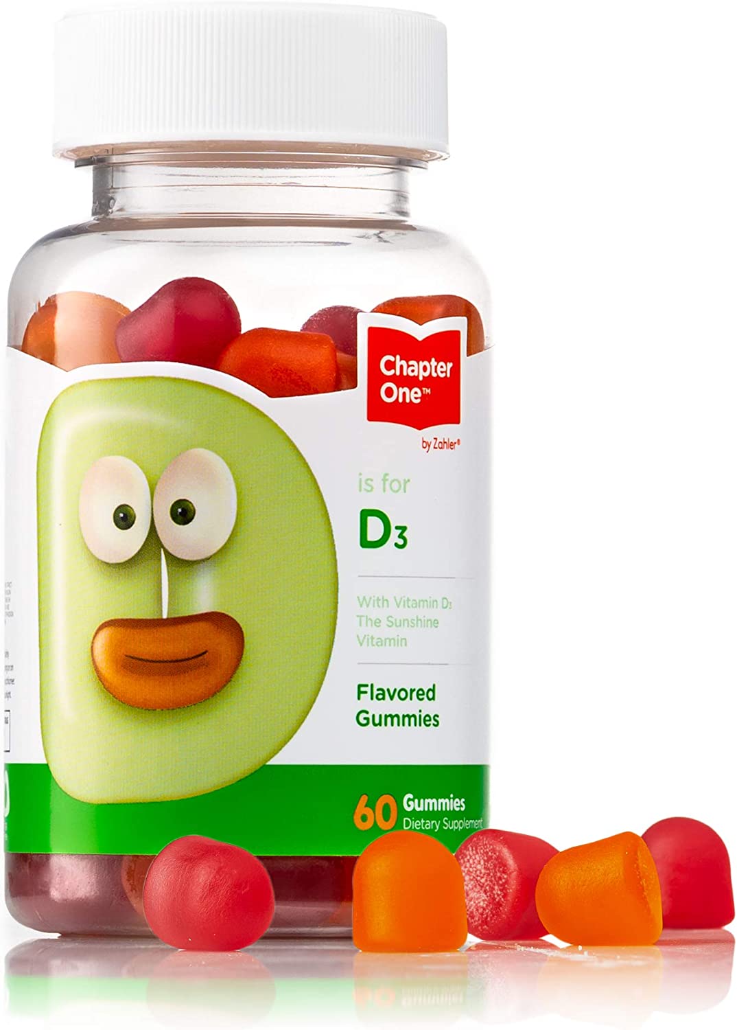 Chapter One Vitamin D3 (1000IU) Chewable Gummies for Kids $3.72 w/ S&S