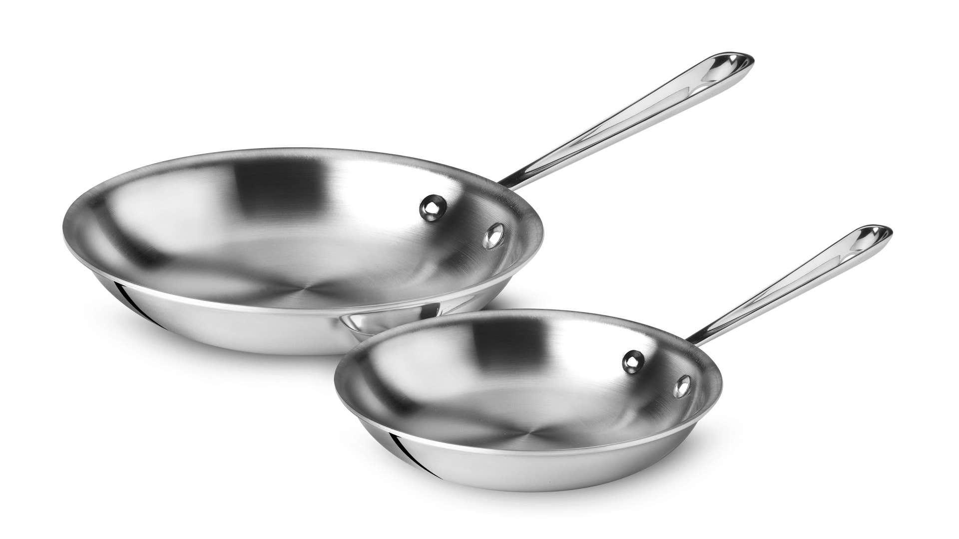 All Clad D3 Fry Pan 8 Inch Stainless (no lid)