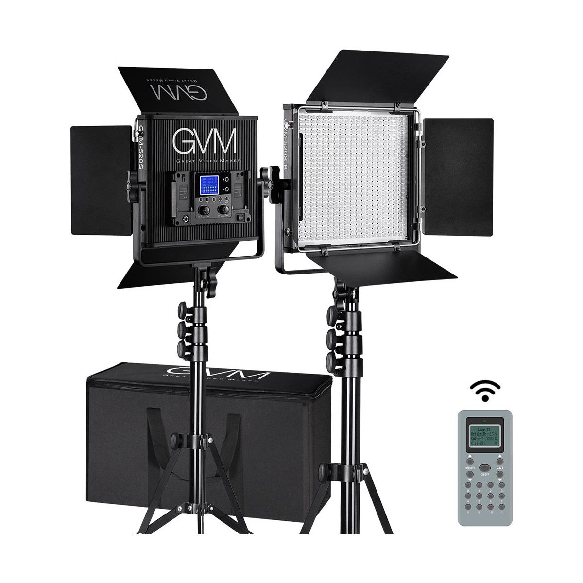 gvm 560as bi color led light panel