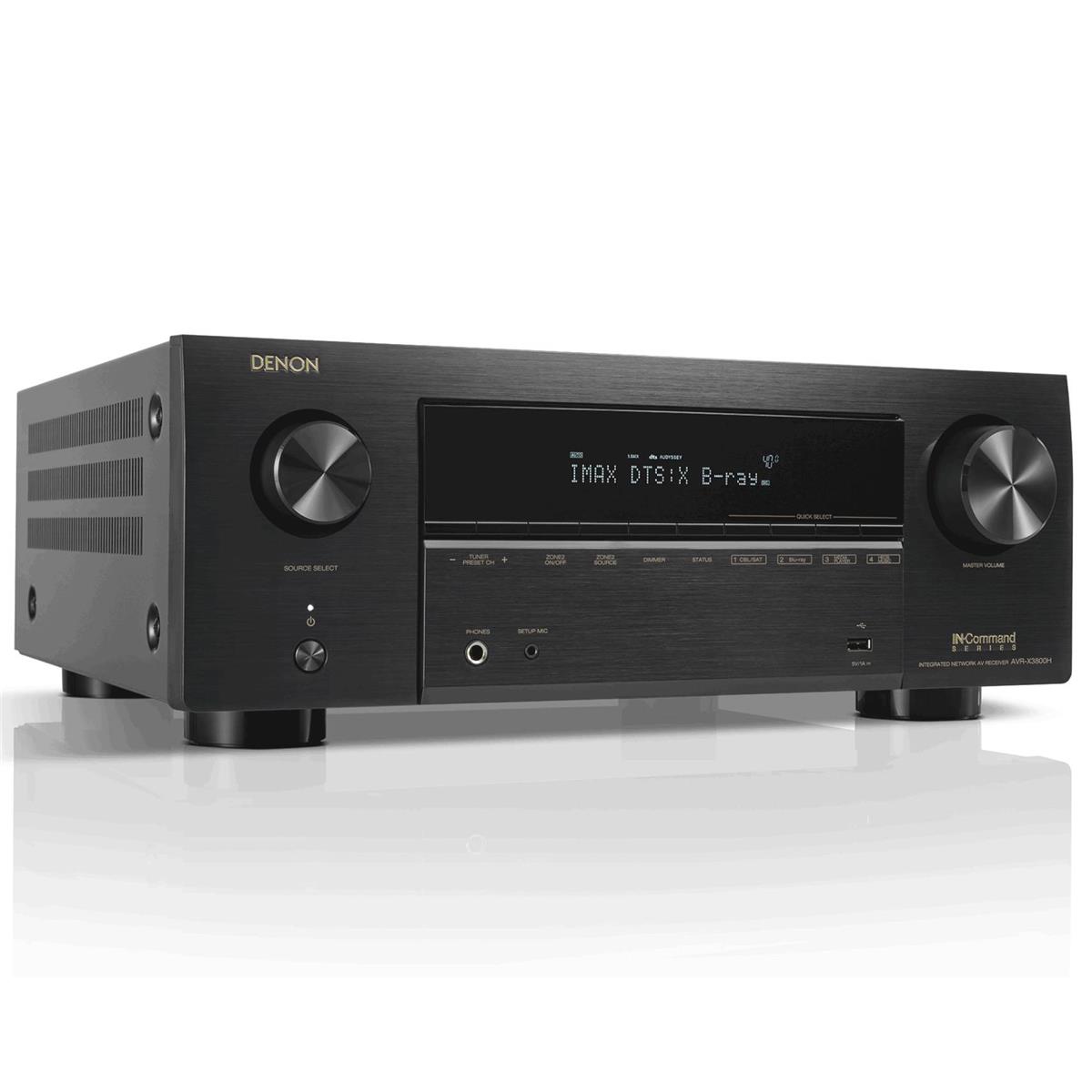 Denon AVR-X3800H 9-Channel 8K Network AV Receiver $999 + Free Shipping