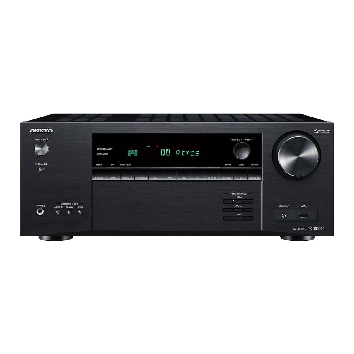 Onkyo TX-NR6050 7.2-Channel 8k Network Smart AV Receiver $299 + Free Shipping