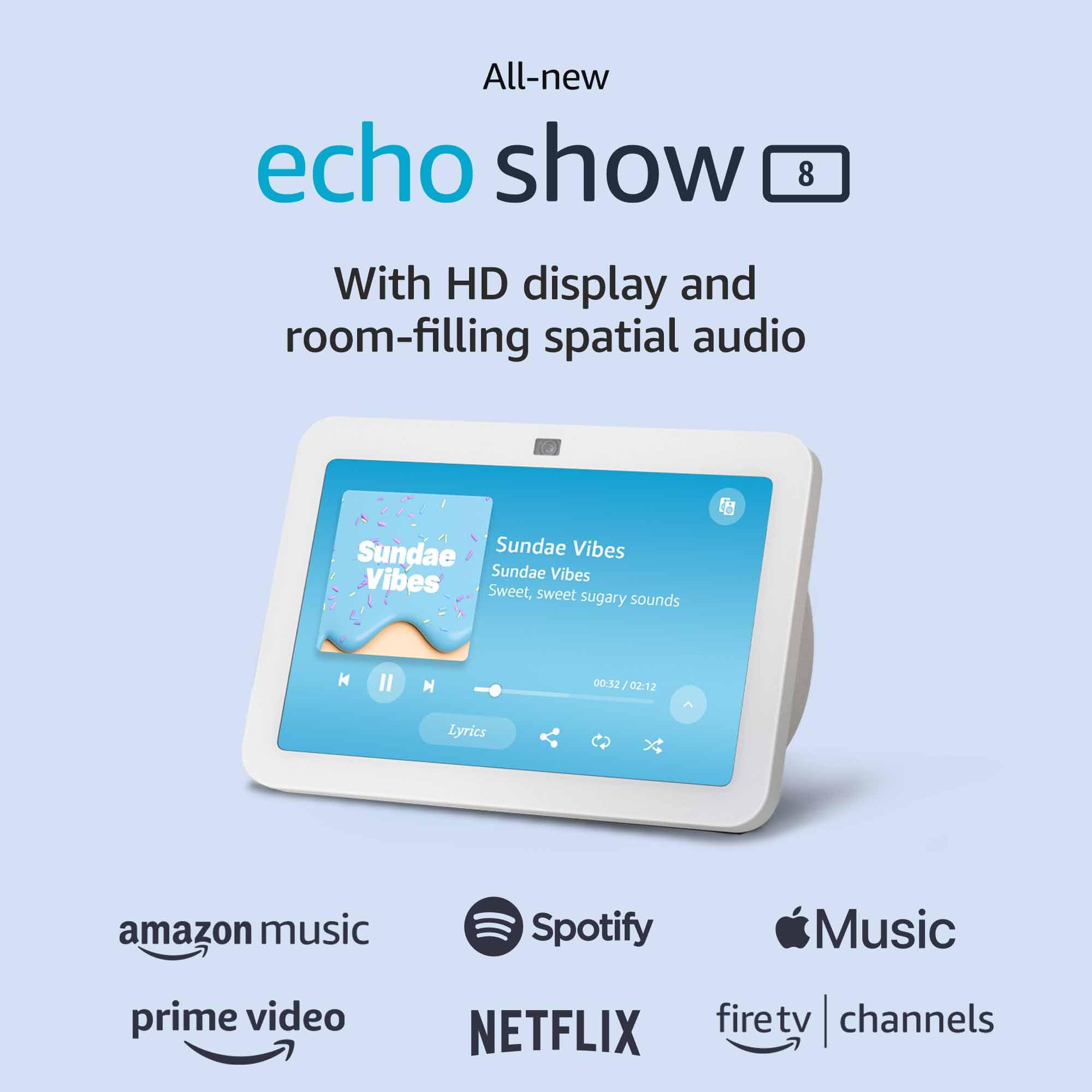 8" Amazon Echo Show 8 (3rd Gen) Smart Display $90 + free s/h