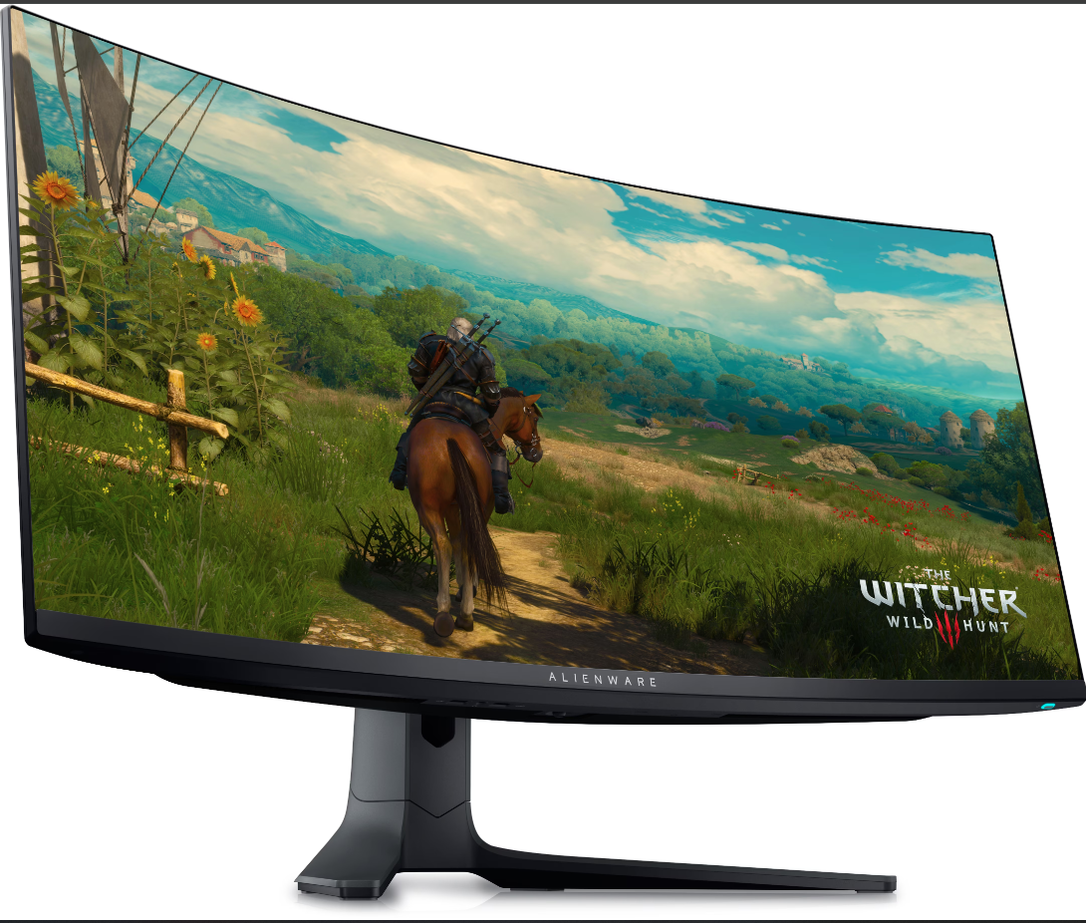 34" Dell AW3423DWF 3440 x 1440 Curved QD-OLED Gaming Monitor $800 + free s/h